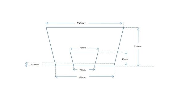 고속 65-70pcs/Min 종이 판 블로 만드는 기계 일회용 수프 그릇