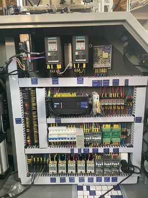 초고속 종이 컵 폼링 기계 120-150pcs/Min 소기업용 외부 크기 2340mm*1435mm*1800mm 전압 380V 50HZ