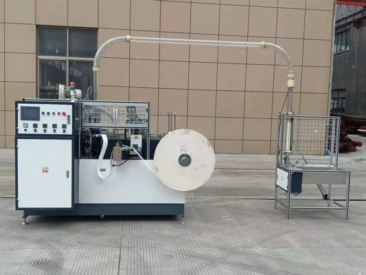 제조업체용 완전 자동 종이 컵 제조 기계 외형 크기 2130mm*1350mm*1900mm 참고 사용자 정의 서비스