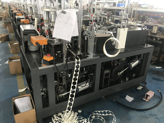 제조업체용 완전 자동 종이 컵 제조 기계 외형 크기 2130mm*1350mm*1900mm 참고 사용자 정의 서비스