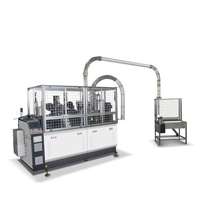 웅보 완전 자동 고속 종이 컵 만드는 기계 100-110Pcs/min 이중 벽 종이 커피 컵 재료 150-350g/m2