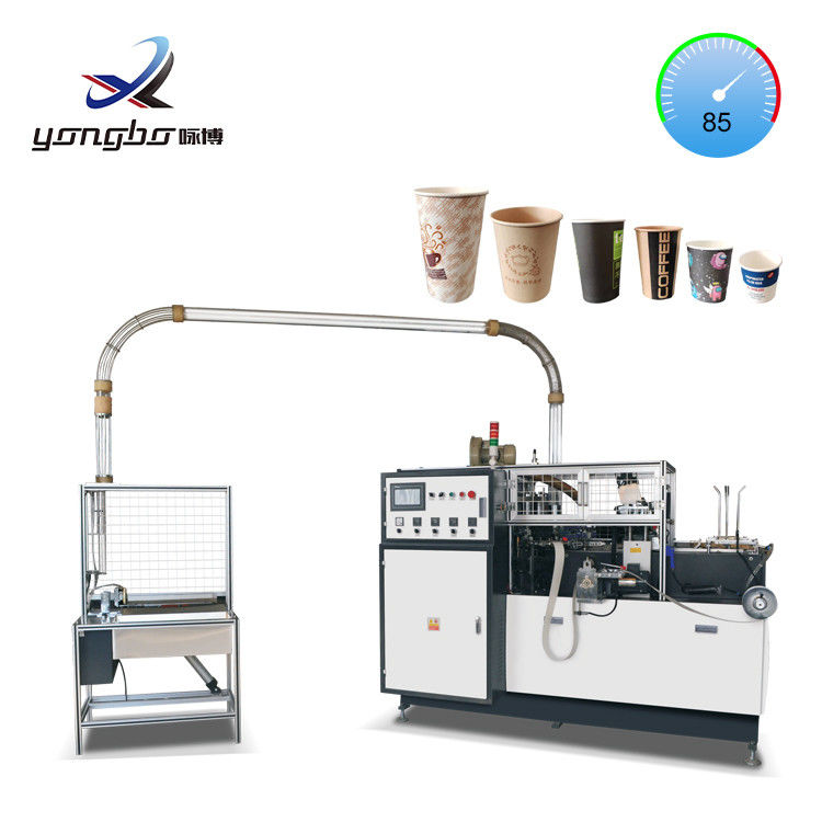 완전 자동 종이 컵 및 접시 제조 기계와 외형 크기 2130mm * 1350mm * 1900mm